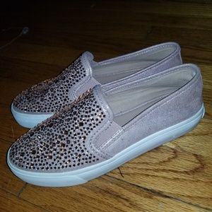 Rose Gold INC Slip-Ons
